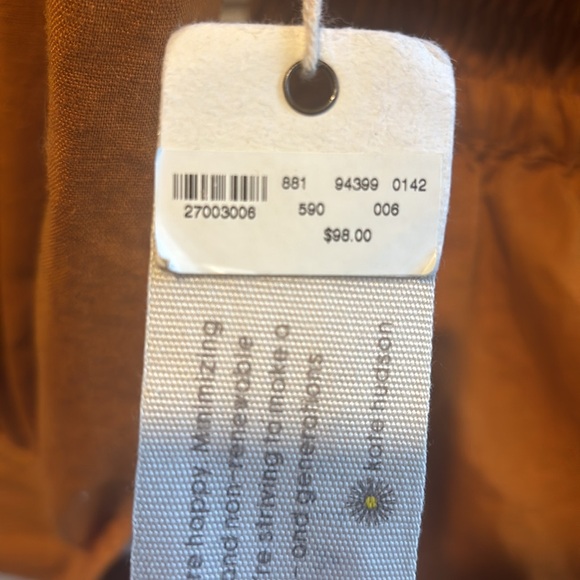 NEW Happy X Nature Utility Linen Dress size S - Picture 7 of 8